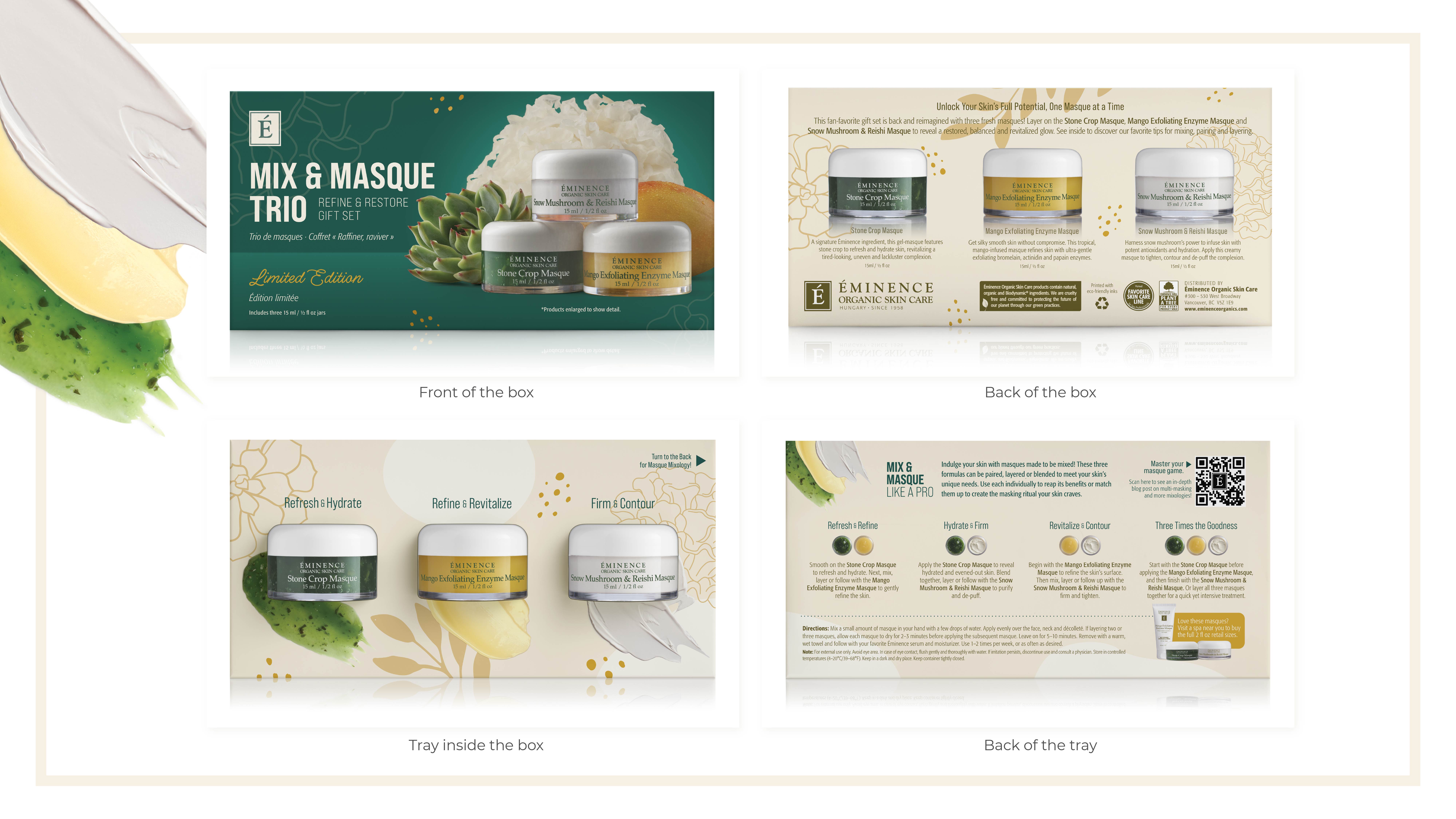Eminence Organic Skin Care Project Board